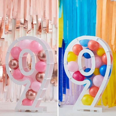 Balloon Kits DIY Balloon Mosaic Number Stands