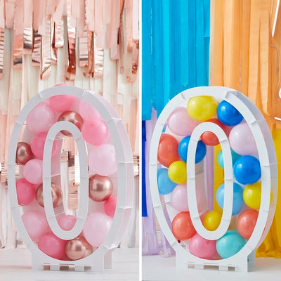 Balloon Kits DIY Balloon Mosaic Number Stands
