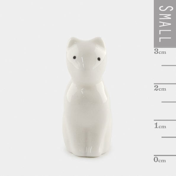 East of India - Matchbox Porcelain Cat Ornament ornament Matchbox Porcelain Cat Ornament