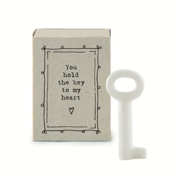 ornament East of India - Matchbox Porcelain Key Ornament