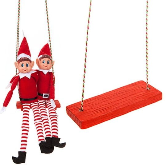 Elf on the shelf - Cheeky Elf Rope Swing Prop elf sleigh Cheeky Elf Rope Swing Prop
