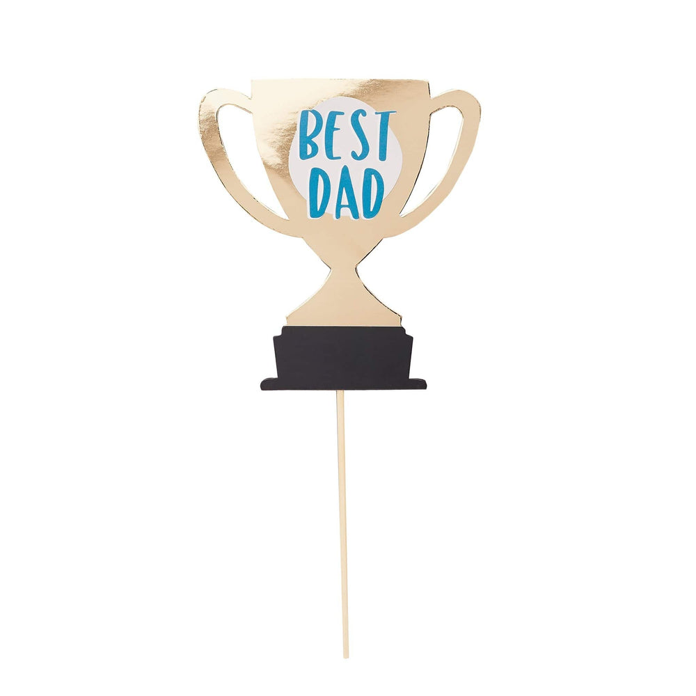 Cake Decorating Supplies Father's Day 'Best Dad' Cake Topper