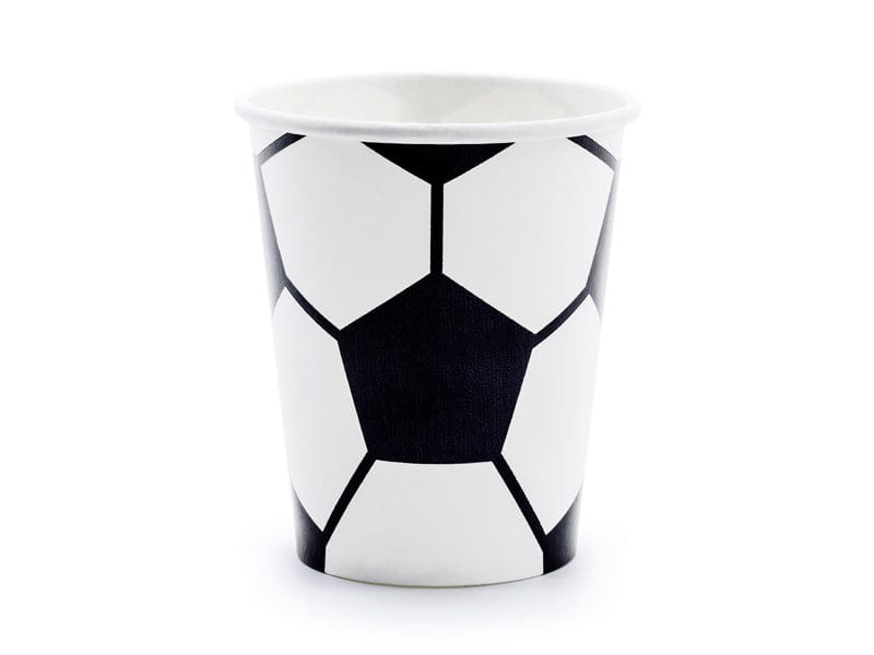 party cups Football Party Cups x 6