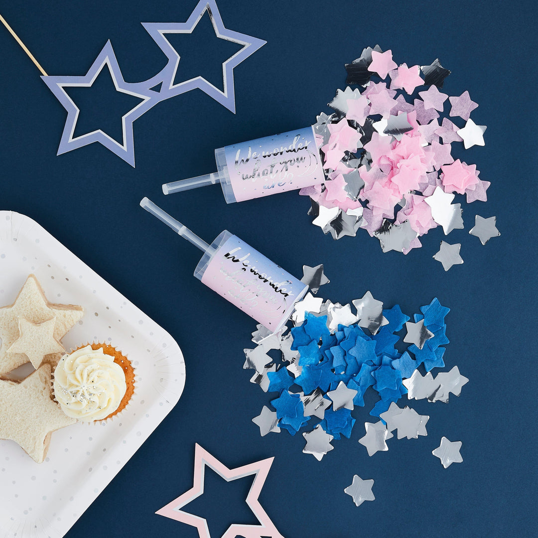 Party Supplies Gender Reveal Party Confetti Cannon
