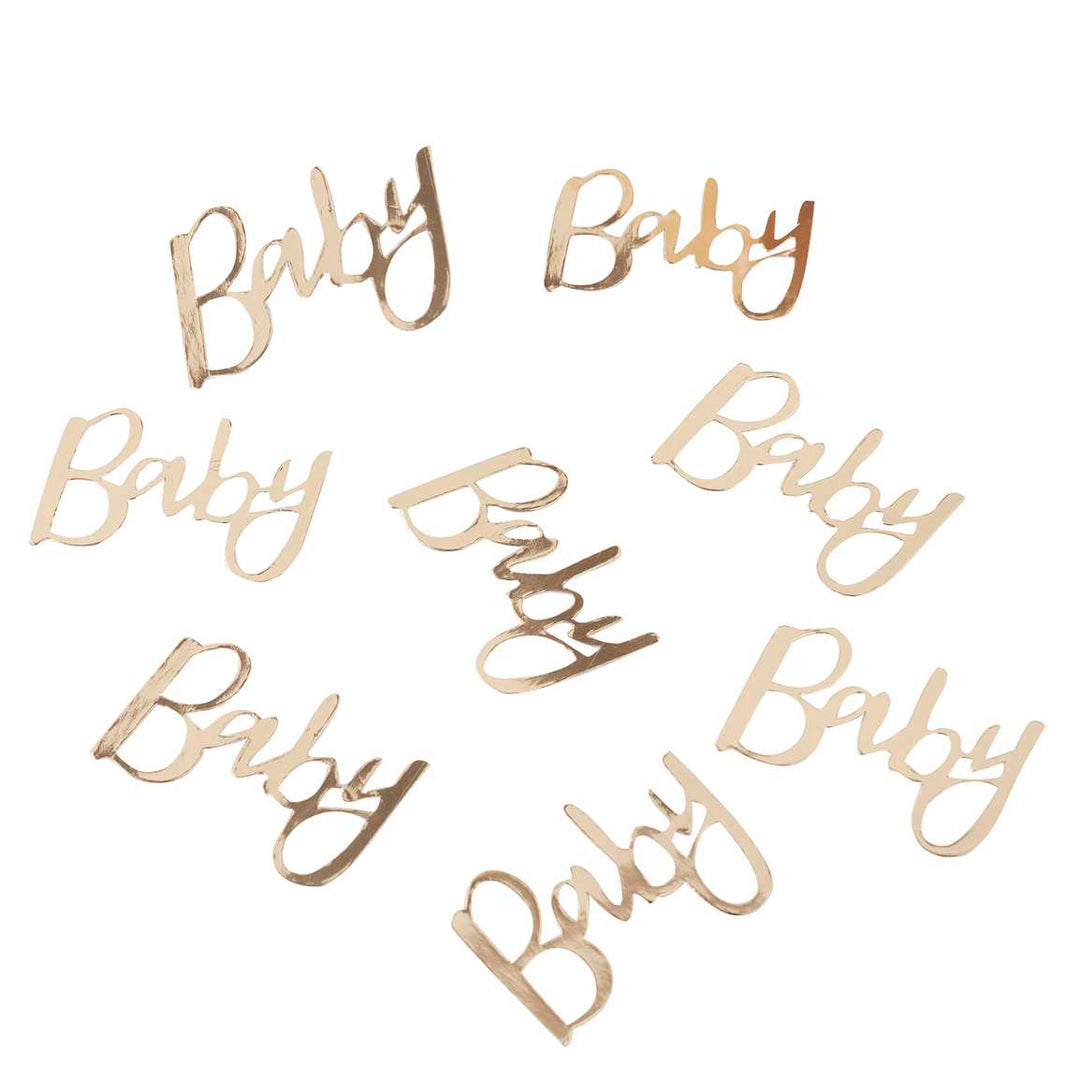 Gold Baby Shower Confetti