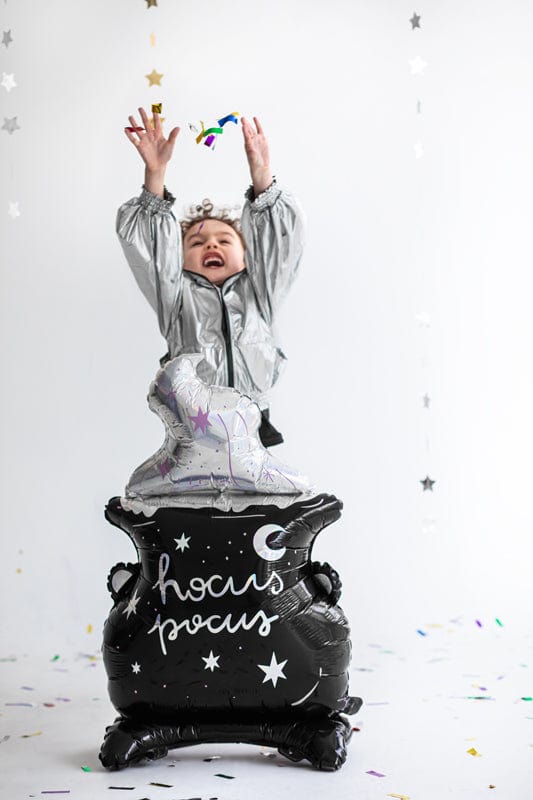 Halloween Decorations - Standing Halloween Witch's Cauldron Balloon Standing Halloween Witch's Cauldron Balloon