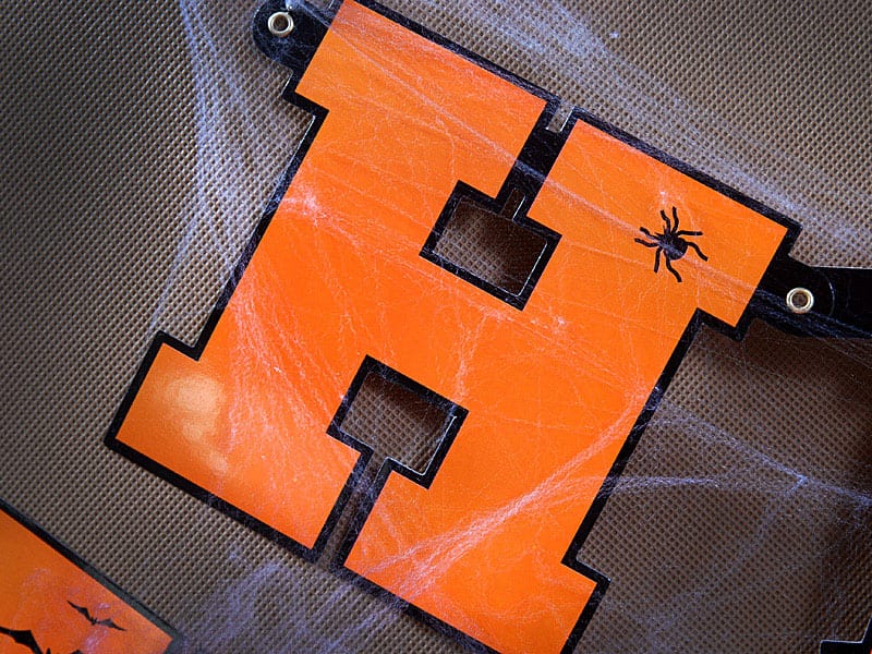 Halloween Party Supplies - Happy Halloween Party Bunting Decorations Party Supplies Happy Halloween Party Bunting
