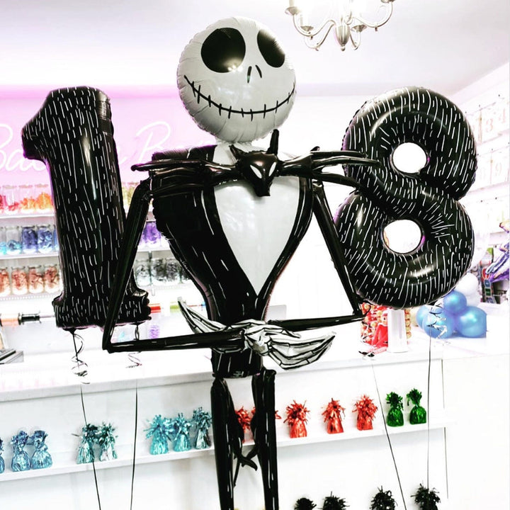 Halloween Party Supplies - Jack Skellington Balloon  Balloons Jack Skellington Airwalker Balloon