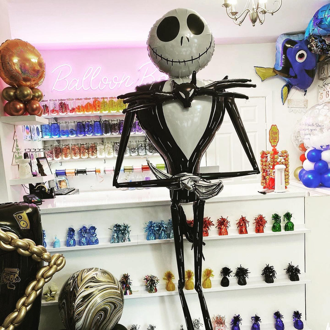 Halloween Party Supplies - Jack Skellington Balloon  Balloons Jack Skellington Airwalker Balloon