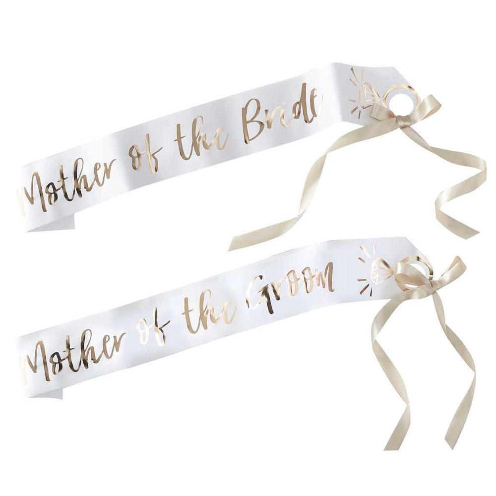 Hen Party Supplies - Mother of the Bride and Groom sash Sashes Mother of the Bride and Groom sash