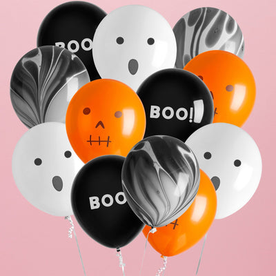 Hootyballoo Halloween Party Supplies - Halloween Party Balloons - 12 pack Balloons Halloween Party Balloons - 12 pack