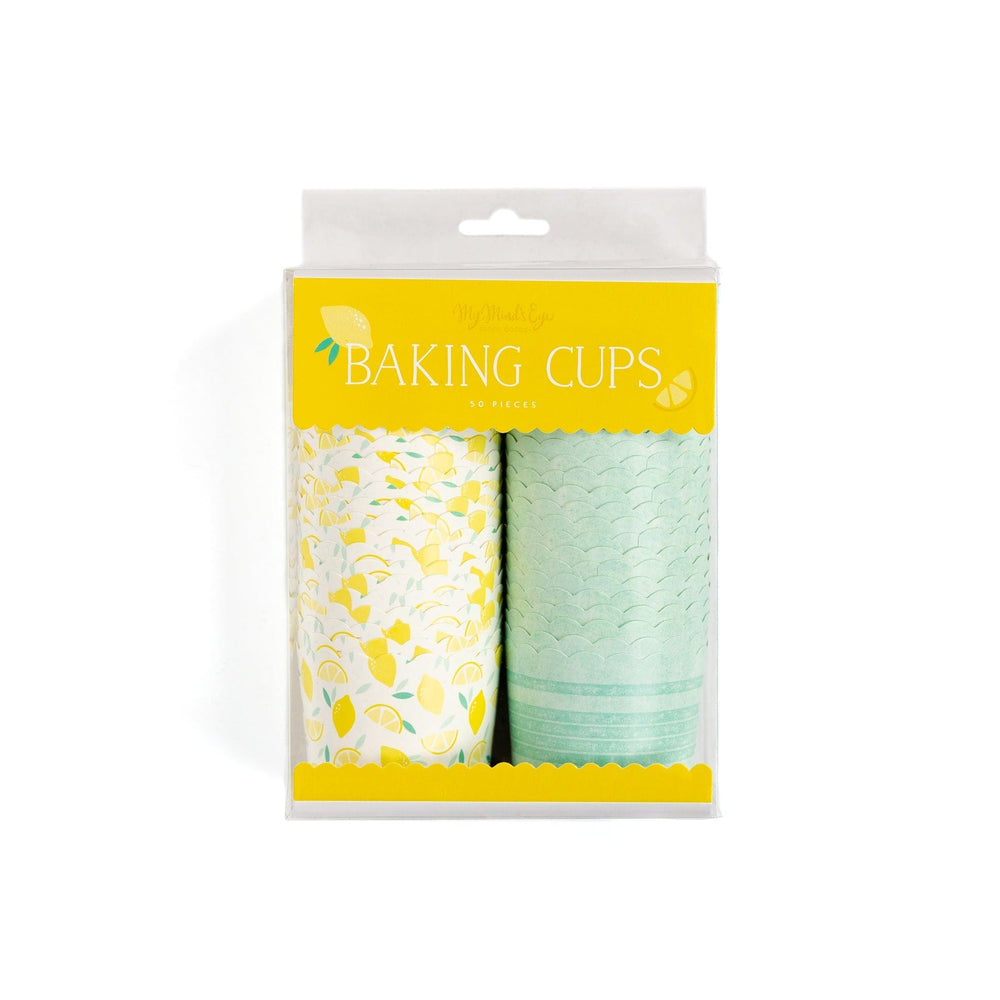 food cups Light Blue and Yellow Easter Food Cups x 50