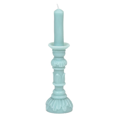 Candle Light Blue Candlestick Shaped Candle