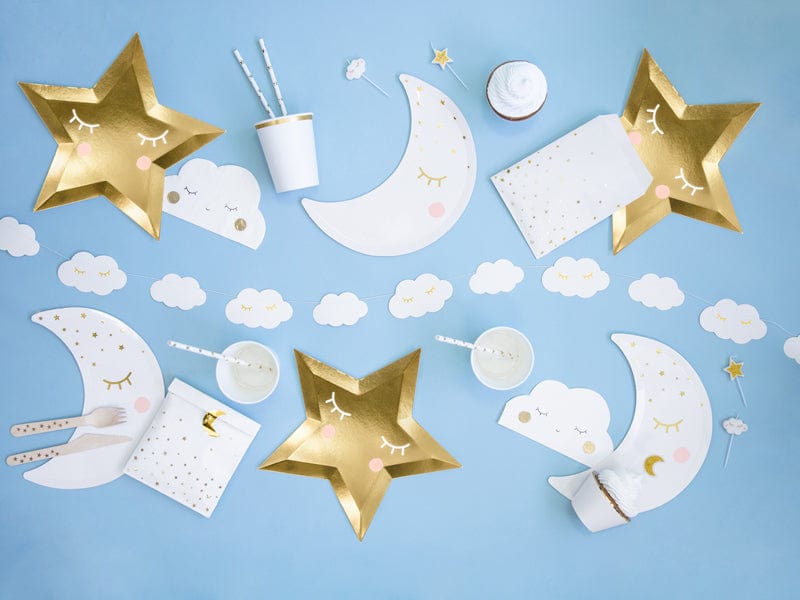 Banners Little Clouds Paper Garland - 1.45m