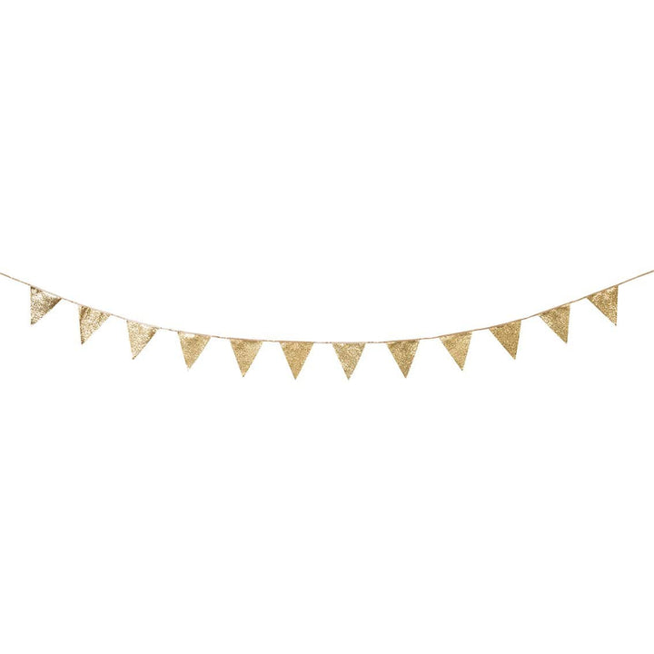 Bunting Luxe Pink Glitter Bunting, 3M