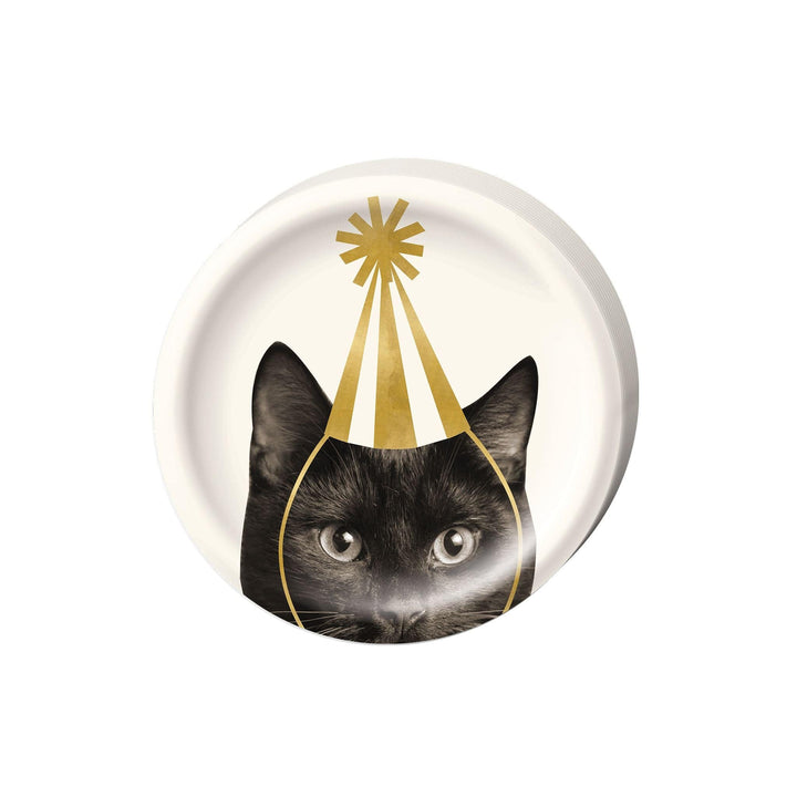 My Mind's Eye - Cat Party Paper Plates x 8 Party Supplies Cat Party Paper Plates x 8