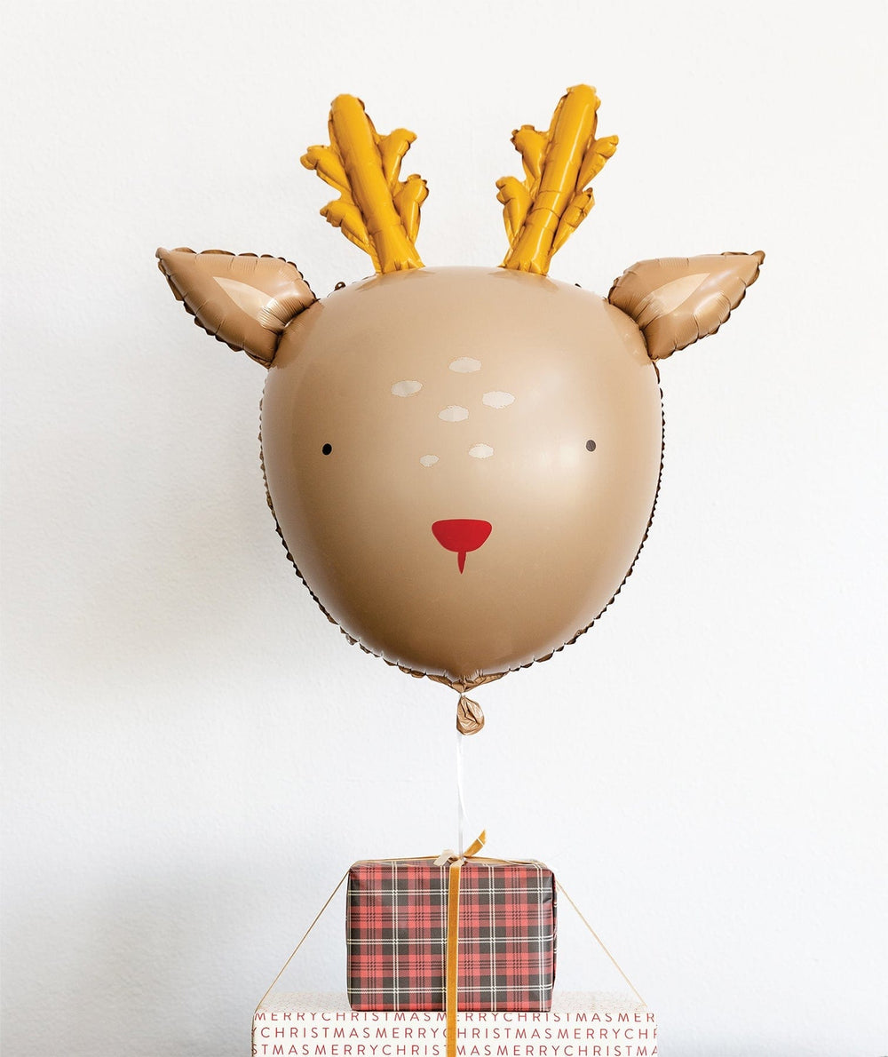 My Mind's Eye Christmas - Dear Rudolph Reindeer Foil Balloon Balloons Dear Rudolph Reindeer Foil Balloon