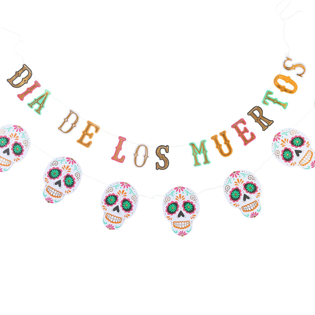 My Mind's Eye - Dia De Los Muertos Banner Set Party Supplies Dia De Los Muertos Banner Set