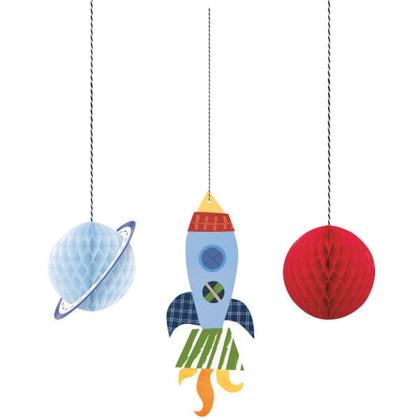Outer Space Hanging Party Decorations