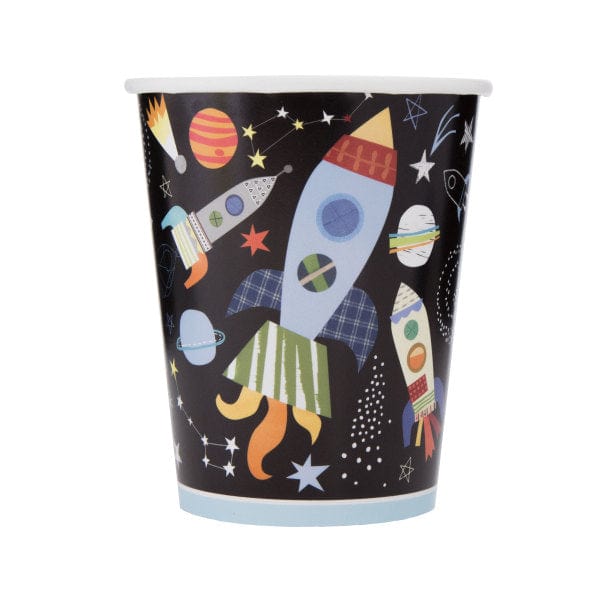Outer Space Party Cups x 8