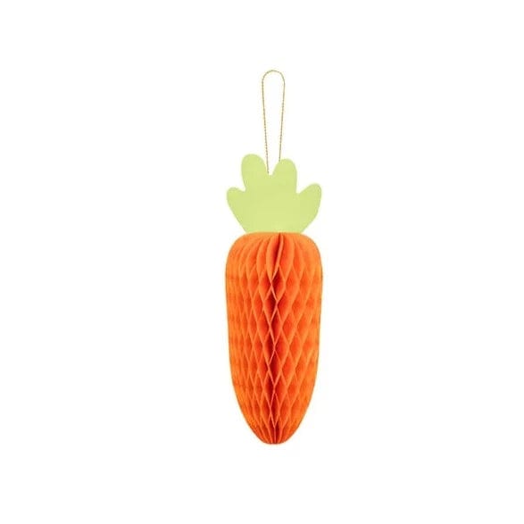Paper Decoration Paper Honeycomb Carrot Decoration