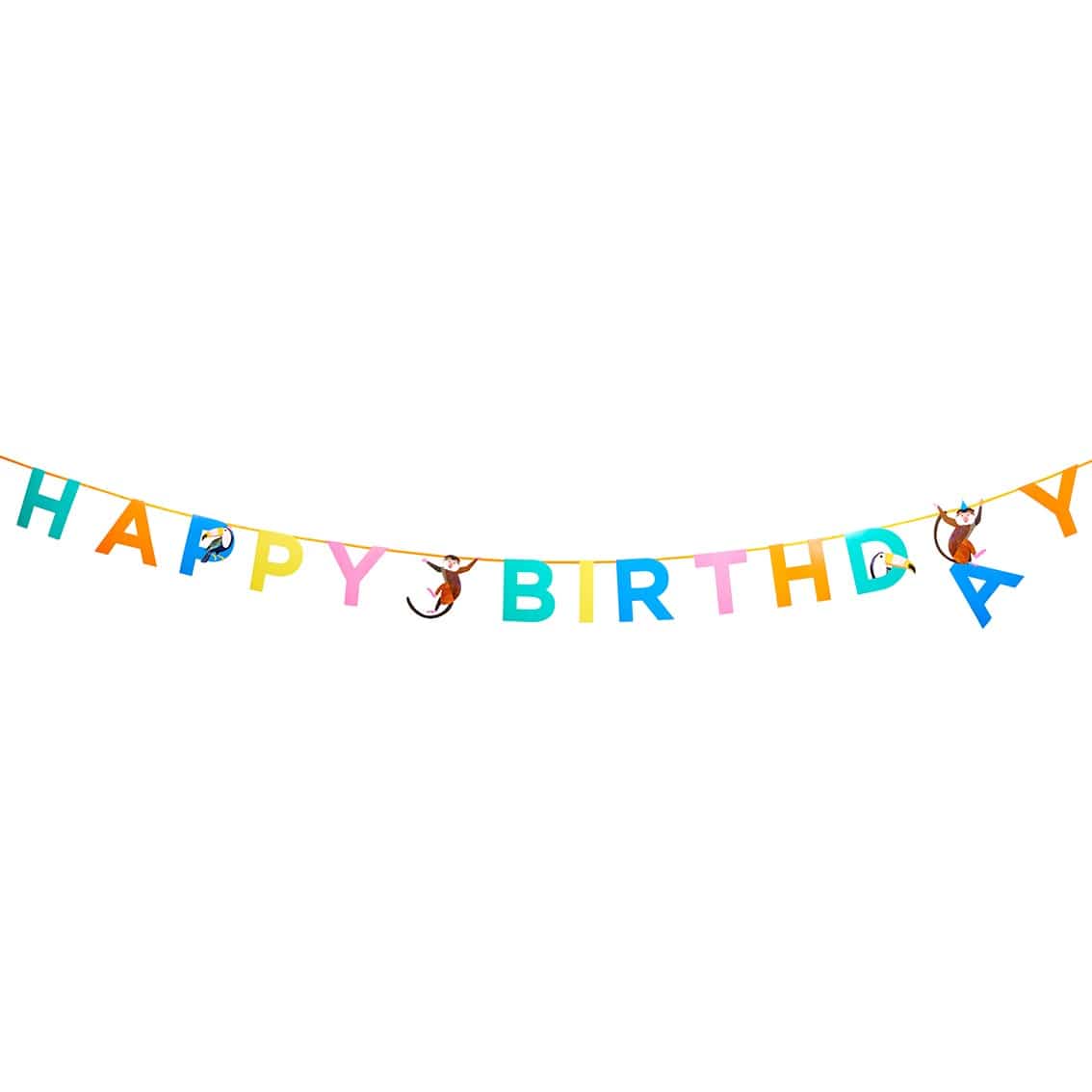 Bunting Party Animals Happy Birthday Bunting