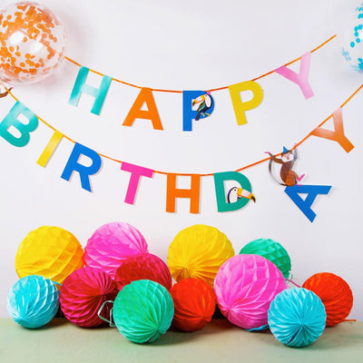 Bunting Party Animals Happy Birthday Bunting