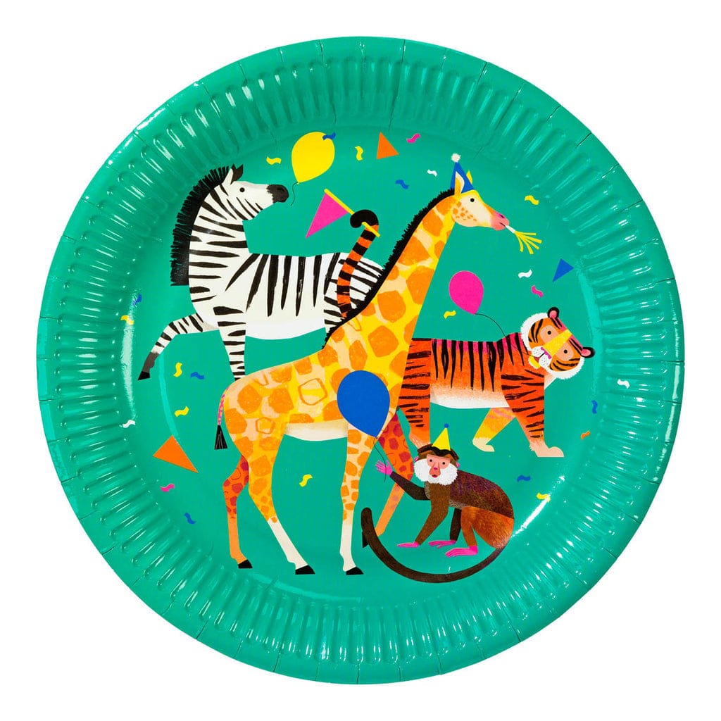 party plates Party Animals Paper Plates x 8