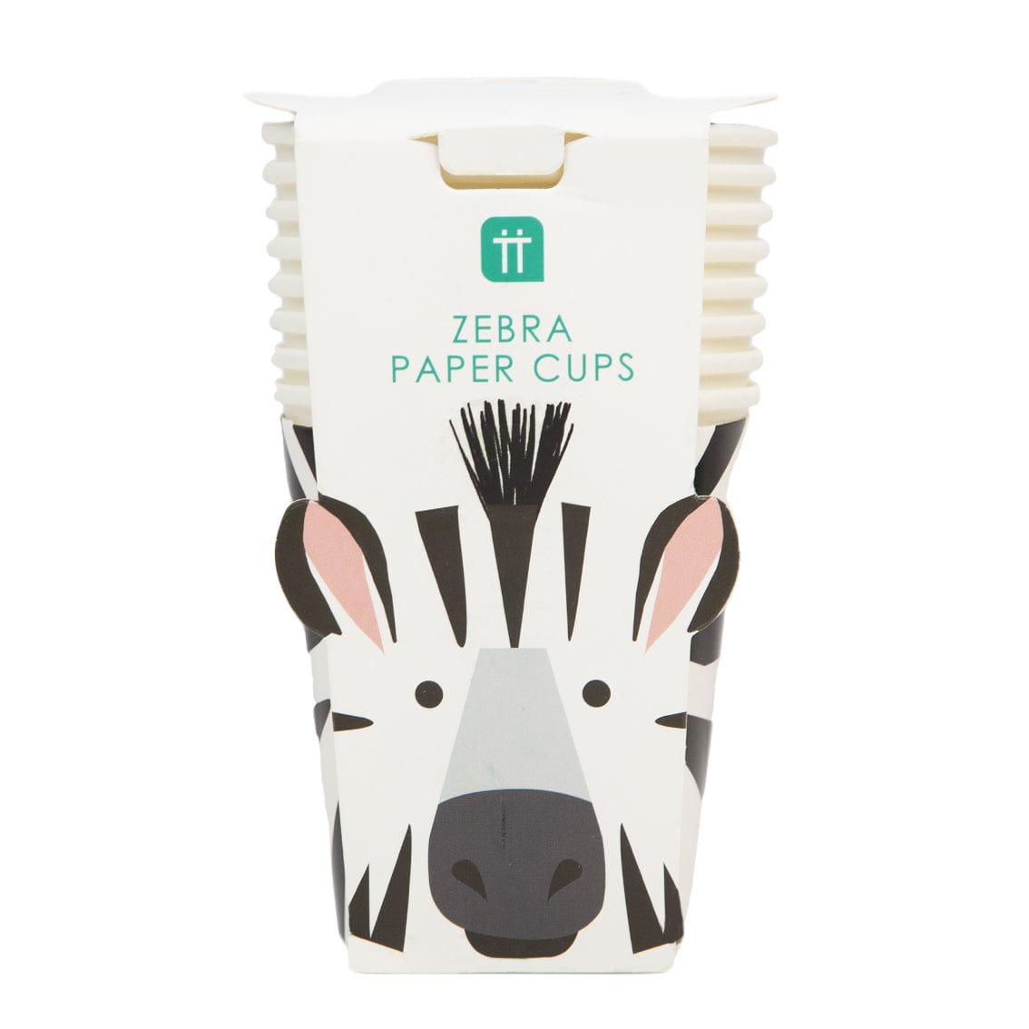 party cups Party Animals Zebra Cups x 8