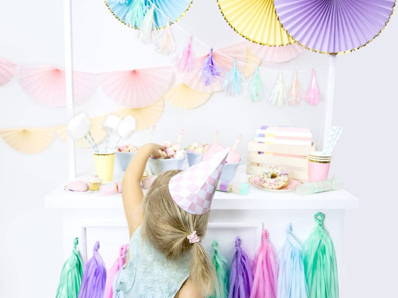 Party Supply Kits Pastel Mermaid Tassel Garland