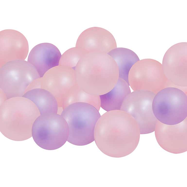 Balloons Pink and Lilac Balloon Mosaic Balloon Pack