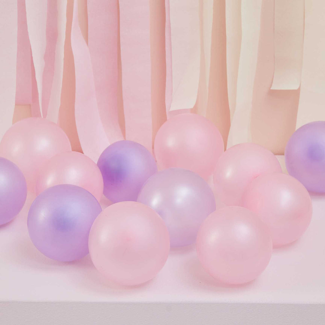 Balloons Pink and Lilac Balloon Mosaic Balloon Pack