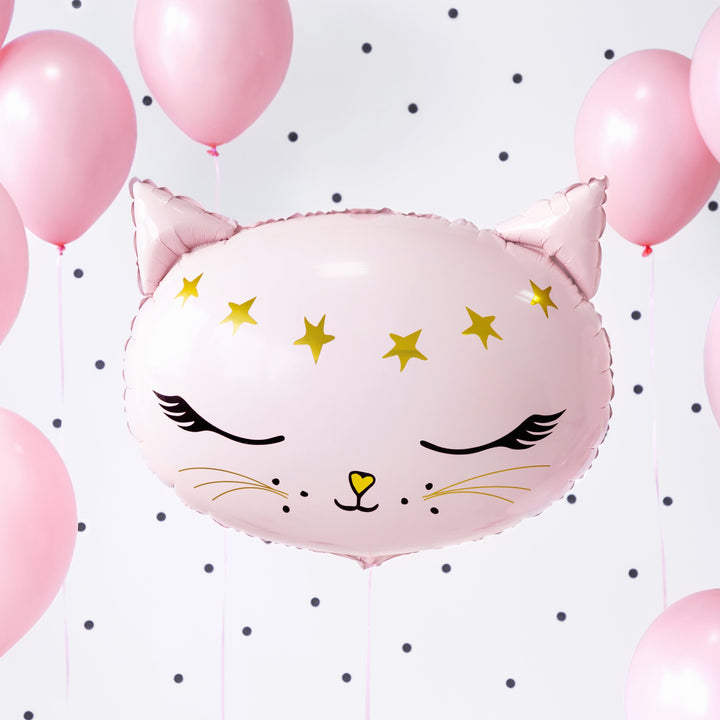 Balloons Pink Cat foil balloon