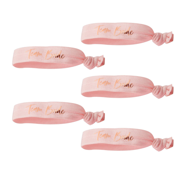Party Supplies Pink & Rose Gold Team Bride Hen Party Wrist Bands