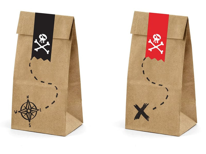 Pirate Party Supplies - Pirate Party Bags  Party Supplies Pirate Party Bags x 6