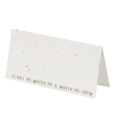 place cards Plantable Seed Paper Place Cards - 20 Pack