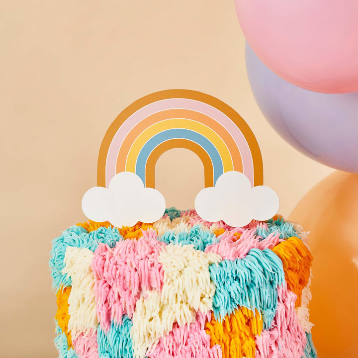 Cake Decorating Supplies Rainbow Cake Topper