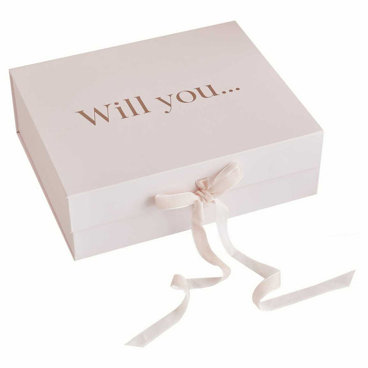 Wedding Favors Rose Gold Will You Be My Bridesmaid - Bridesmaid Proposal Box