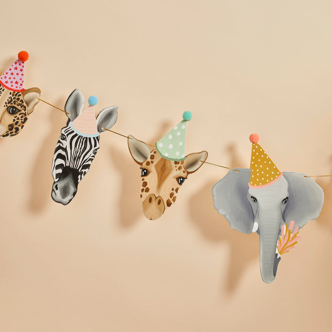 Party & Celebration Safari Animal Party Garland, Wild One Party Decor