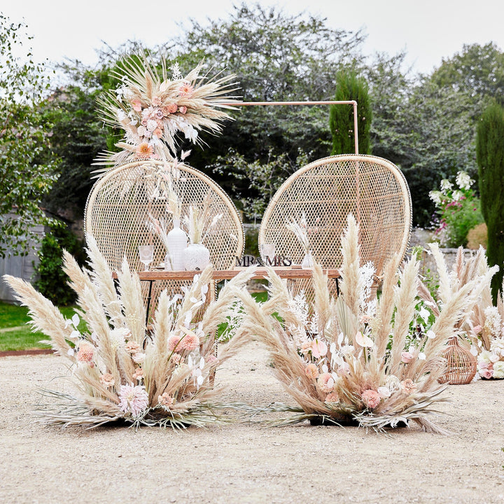 Dried Flowers Soft Pink Bunny Tails Lagurus grass