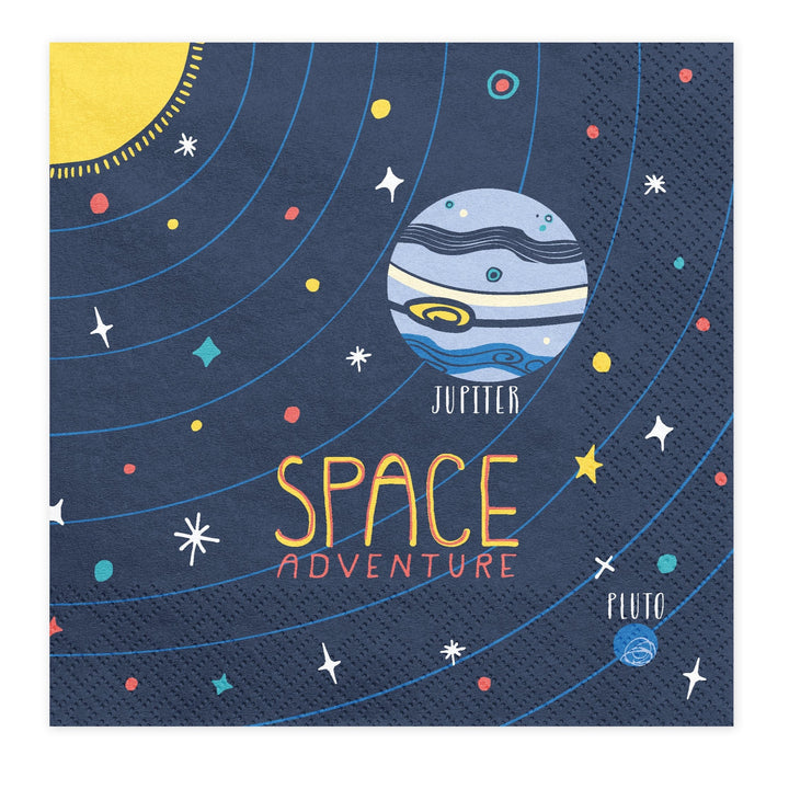 Paper Napkins Space Party Paper Napkins x 20