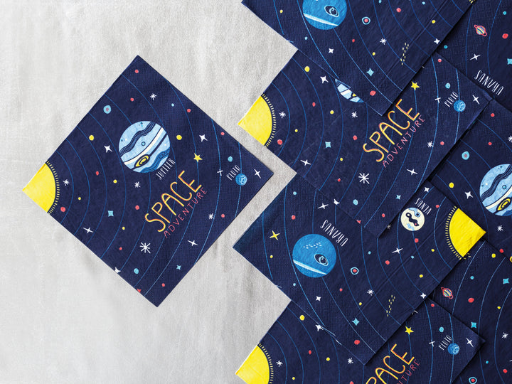 Paper Napkins Space Party Paper Napkins x 20