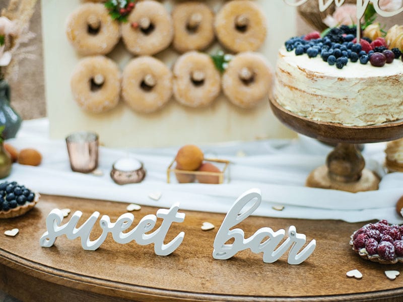 Sweet Bar Wooden Sign 37cm