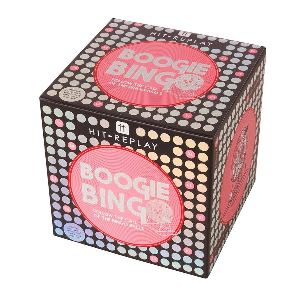 Talking Tables - Boogie Bingo Game games Boogie Bingo Game With Metal Bingo Cage