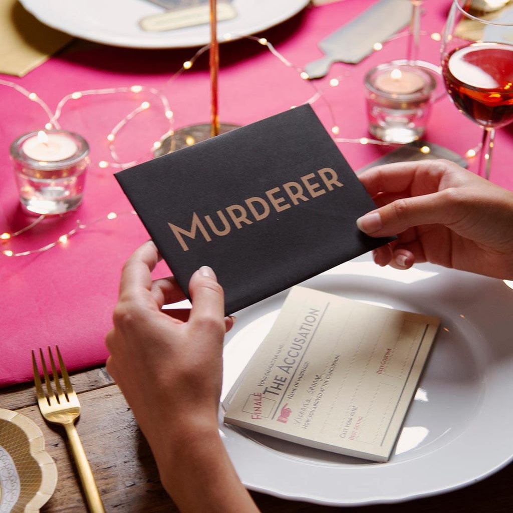 Talking Tables - Host Your Own Murder Mystery Game games Host Your Own Murder Mystery Game