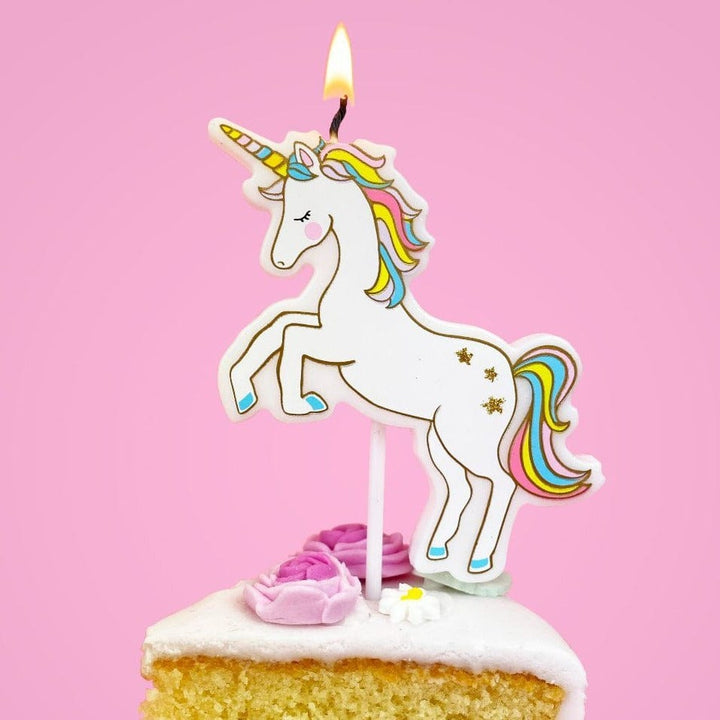 Unicorn Party - Unicorn Birthday Cake Candle Birthday Candles Unicorn Birthday Cake Candle