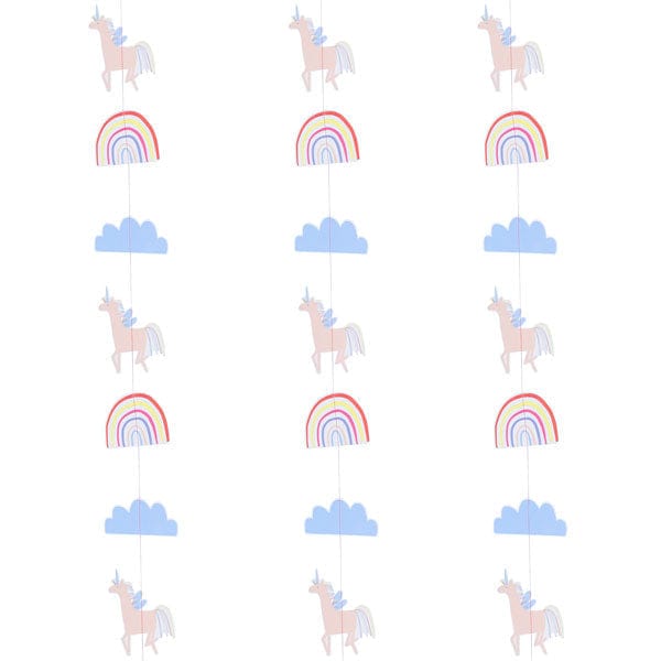 Banners Unicorn & Rainbow Enchanted Garland