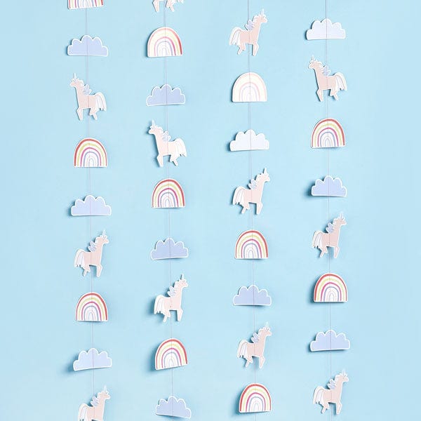 Banners Unicorn & Rainbow Enchanted Garland