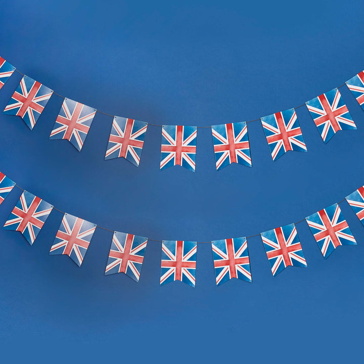 Party Supplies Union Jack Flag Jubilee Bunting 3M