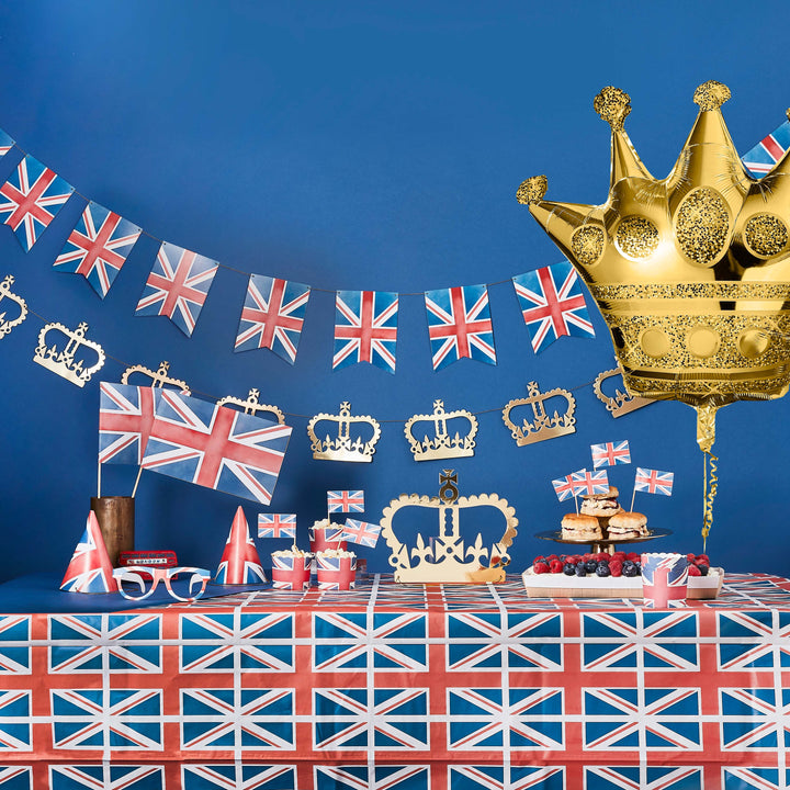 Party Supplies Union Jack Flag Jubilee Bunting 3M
